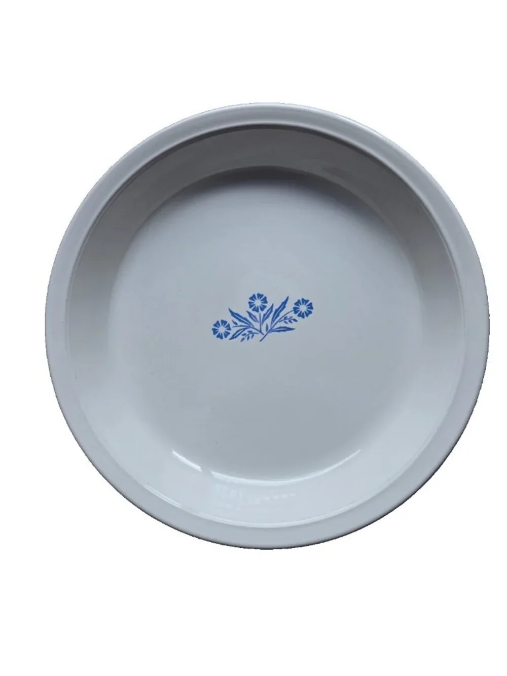 Corning Ware Blue Cornflower P-309 Pie Plate Baking Serve Dish Vintage
